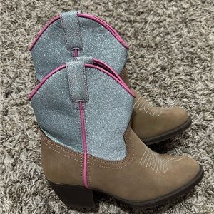 Girls size 1 Sparkly boots